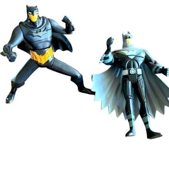 Justice League Unlimited Batman DC Universe 5” & Happy Meal Batman Action Figure - Picture 1 of 2